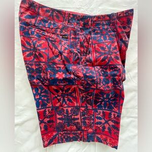 Volcom Black and Red Shorts